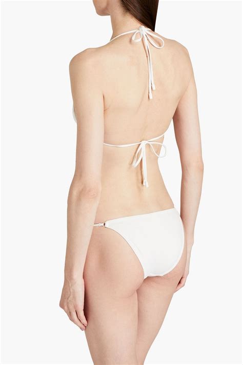 ZIMMERMANN Tie Low Rise Bikini Briefs THE OUTNET