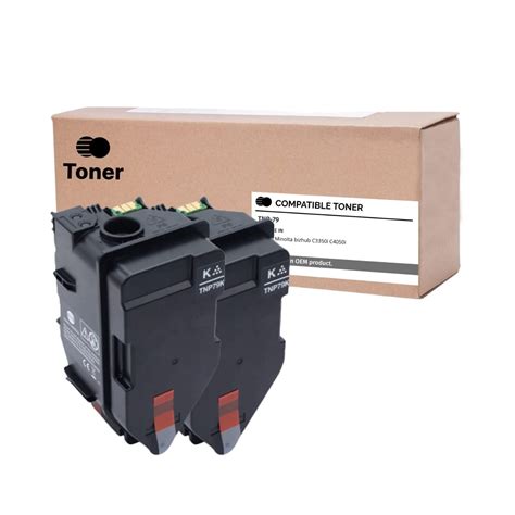 Pack Of Toners Of Tnp K Compatible Toner Cartridge For Konica