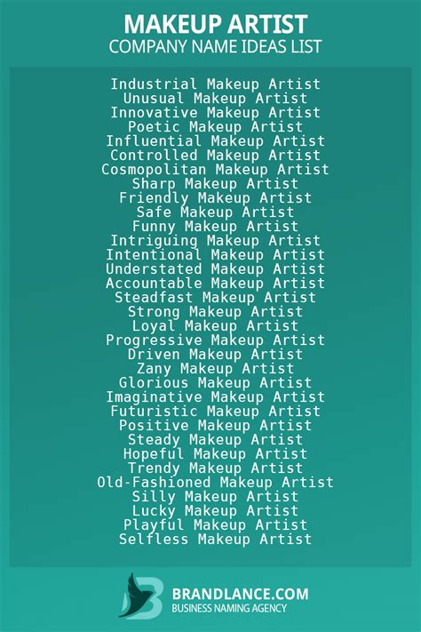 Funny Makeup Artist Names - Infoupdate.org