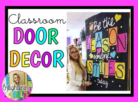 Be The Reason Someone Smiles Today Classroom Door Decoration Made