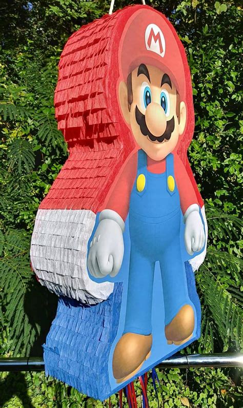 Super Mario Pinata 24X14 Ou Mario Odissey Pinata Etsy France