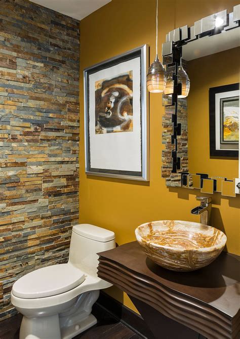 Bold Color Trending In The Powder Room Fab Ideas Inspirations