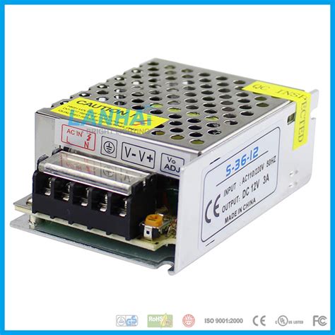 12v 36w 3a Led Driver Acdc Adaptor Transformer Switching Power Supply Power Supply 36w And