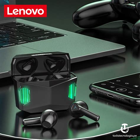 Lenovo GM5 TWS Audífono Bluetooth Gaming TodaTecnologia pe