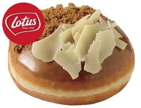 Lotus Caramelised Biscoff Donut Krispykreme Indulgent Desserts