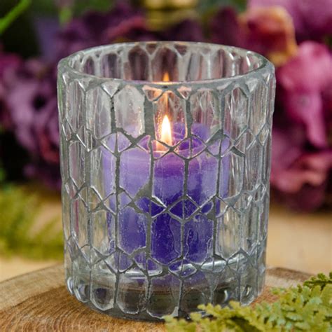 Mosaic Candle Holder ~ Dreaming Goddess