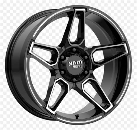 Gloss Black Machined Black Alloys 16 Inch Alloy Wheel Spoke Wheel HD