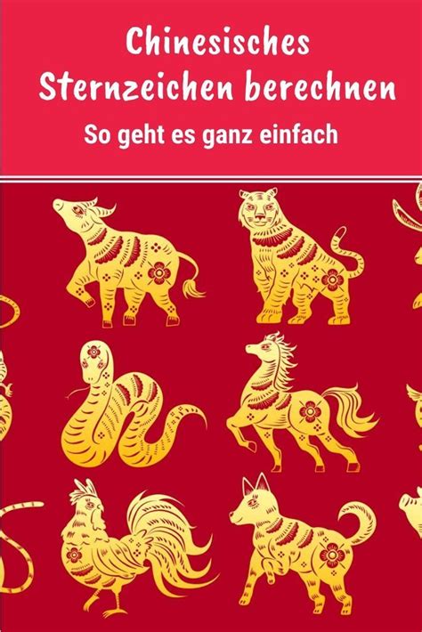 Chinesisches Sternzeichen Berechnen Einfache Anleitung Sternzeichen