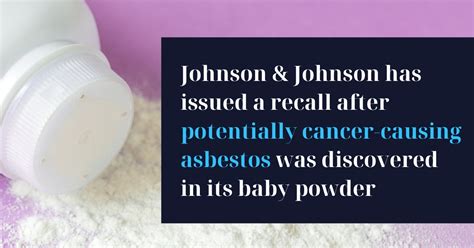 Johnson & Johnson Baby Powder Recall - Riddle & Brantley Accident Injury Lawyers