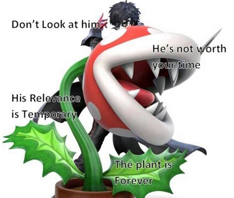 The Plant Will Be Forever Ssbu Memes Plants Smash Smash Memes Super