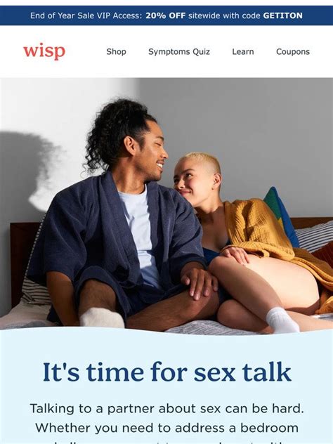 Wisp Inc A Guide To Talking About Sex With A Partner Milled