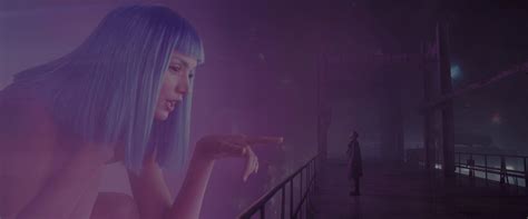 Blue Haired Female Character Blade Runner 2049 Futuristic Blade Runner 4k Wallpaper