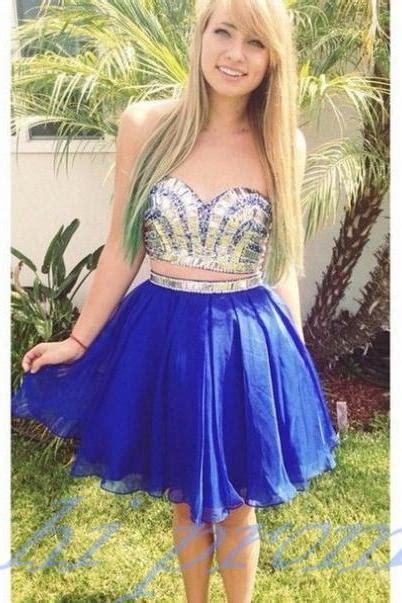 Light Sky Blue Homecoming Dresses Tulle Homecoming Dress 2 Pieces Prom