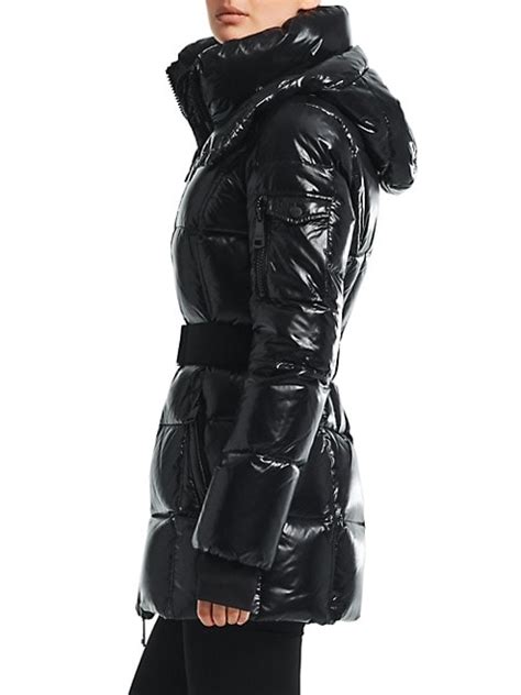 Shop Sam Soho Belted Down Mid Length Puffer Jacket Saks Fifth Avenue