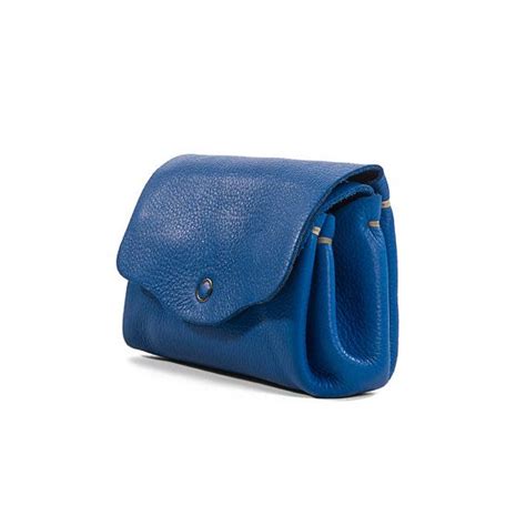 Women blue Leather Purse women leather wallet Blue by KisimBags Leather ...