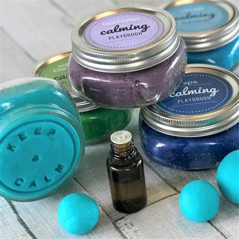 Calming Aromatherapy Playdough To Reduce Stress And Anxiety One