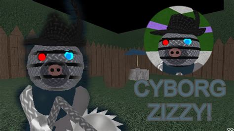 HOW TO GET CYBORG ZIZZY 사이보그 지지 BADGE MORPH SKIN IN PIGGY