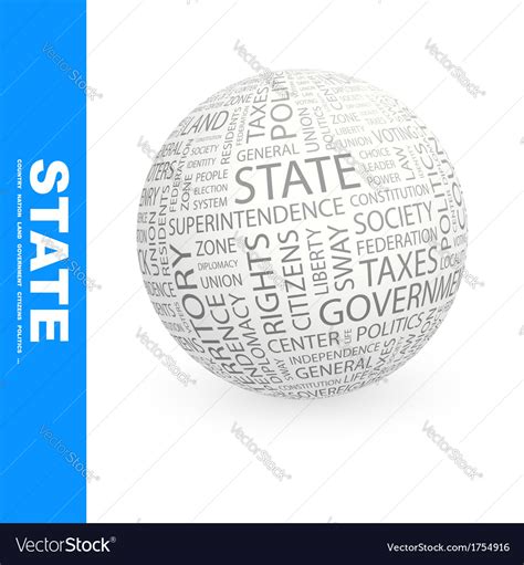 State Royalty Free Vector Image - VectorStock