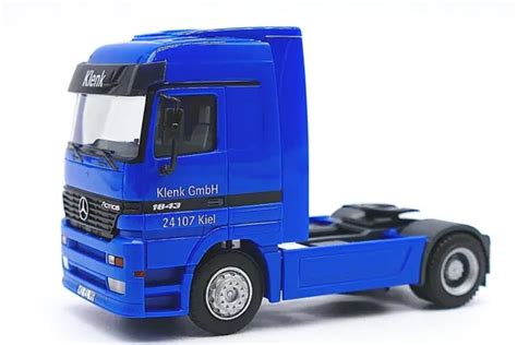 A Herpa Lkw Mb Mercedes Benz Actros Lh Achs Zugmaschine Klenk