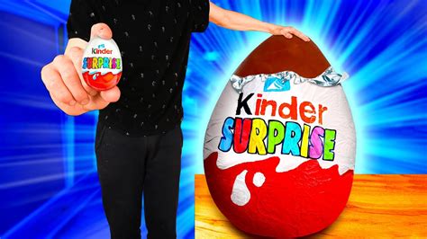 Géant Kinder Surprise Comment faire le plus grand du monde DIY Kinder