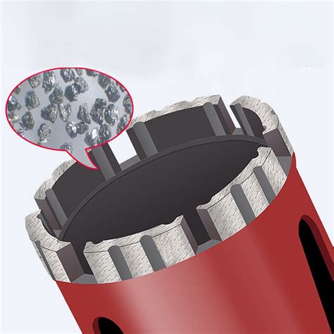 Diamond Core Drill Bits For Hard Stfor Concrete Marble Granite Dry Wet Hole Saws 76 370mm