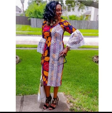 Ankara And Lace Combination 50 Ways You Can Rock Your Ankara Lace