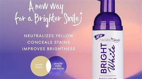 BRIGHT AsaVea Smile V34 Color Corrector Foam For Teeth Whitening