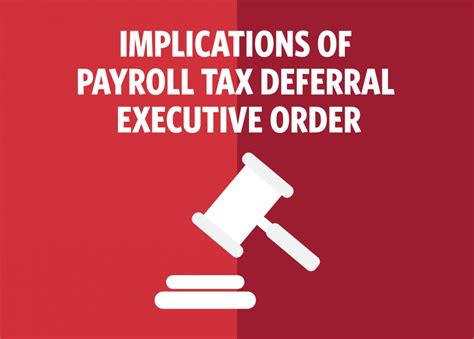 Greatland On Twitter Implications Of Payroll Tax Deferral Executive Order