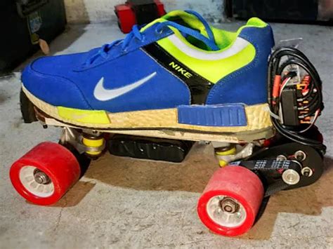 DIY electric Rollerblades – electric roller skates