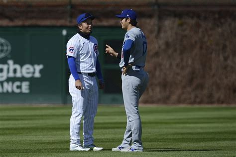 Mlb Rain Shortens Shota Imanaga Start As Cubs Beat Dodgers 8 1