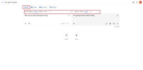 panduan langkah demi langkah  google translator bahasa spanyol
