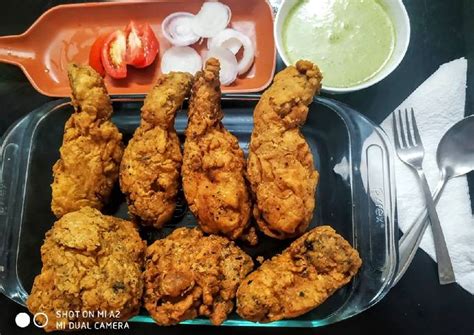 Kfc Style Crispy Fried Chicken Recipe By Sanchita Das Cookpad