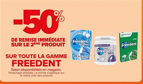 Promo La Gamme Freedent Chez Carrefour ICatalogue Fr