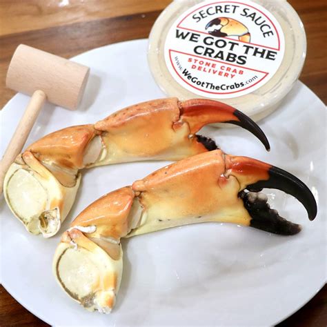 Colossal Stone Crab Claws We Got The Crabs