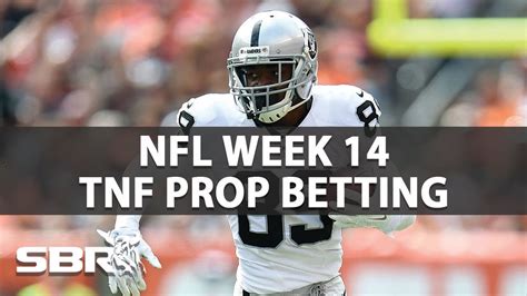 Nfl Picks Top Prop Bets For Thursday Night Football Week 14 Youtube