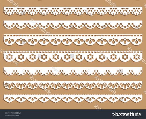 Scallop Border Vector At Vectorified Collection Of Scallop Border