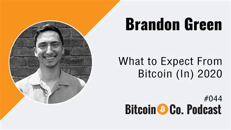 Brandon Green: What to Expect From Bitcoin (In) 2020 - The Anita Posch Show