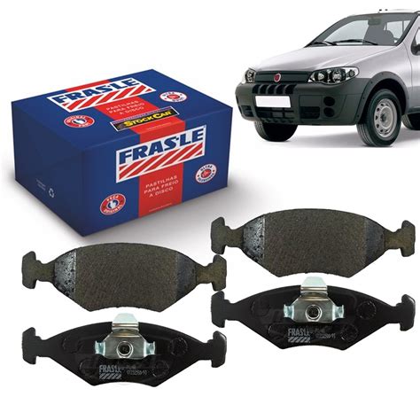 JG Pastilha De Freio Dianteiro Marca Frasle Fiat Palio Weekend 1 4 2006