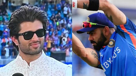 IND Vs PAK Asia Cup 2022 Liger Actor Vijay Deverakonda Makes A BIG