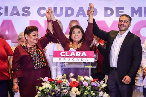 Clara Brugada Se Perfila Como La Próxima Jefa De Gobierno De Cdmx