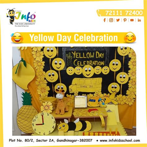 yellow theme ideas preschool  fernande frank blog