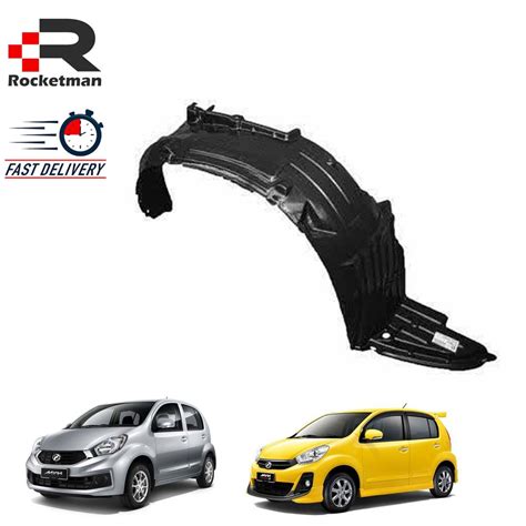 OEM FENDER LINER COVER DAUN PISANG PERODUA MYVI LAGI BEST 2011 2017