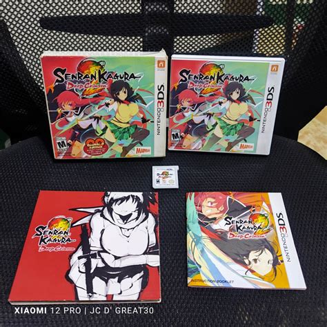 Senran Kagura Deep Crimson Double D Edition Ds Game Video Gaming