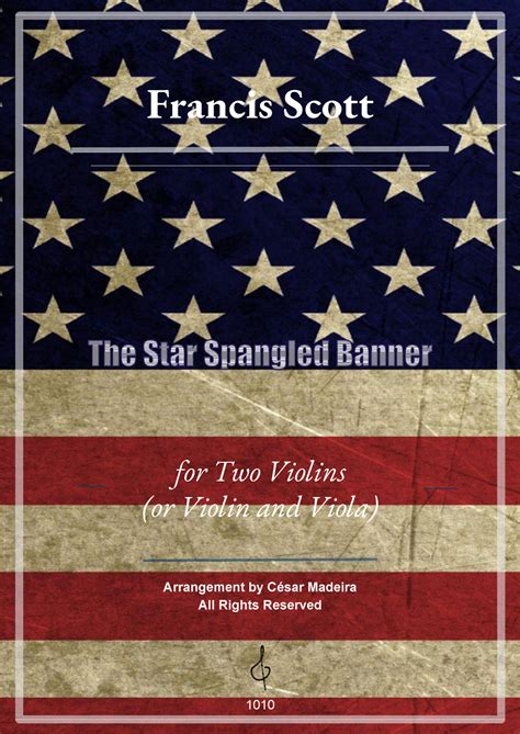 The Star Spangled Banner Arr C Sar Madeira By John Stafford Smith