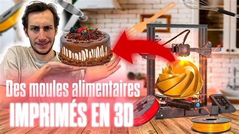 Comment créer des MOULES ALIMENTAIRES grâce à l IMPRESSION 3D YouTube