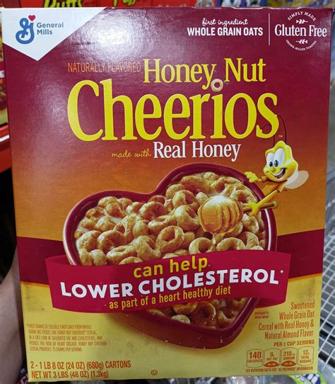 General Mills Cheerios Honey Nut Whole Grain Oat Cereal 2 Boxes Lazada Ph