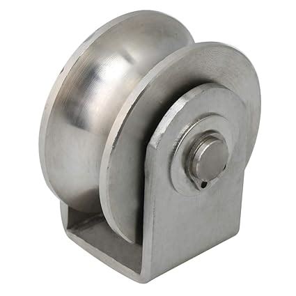 H U V Type Stainless Steel Groove Sliding Wheel Roller Track Rail