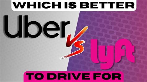 Uber Vs Lyft Which Is Better To Drive For In 2023 Youtube