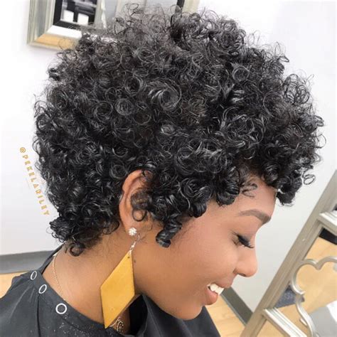 2018 Haircut Trends Black Female Wavy Haircut