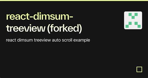 React Dimsum Treeview Forked Codesandbox